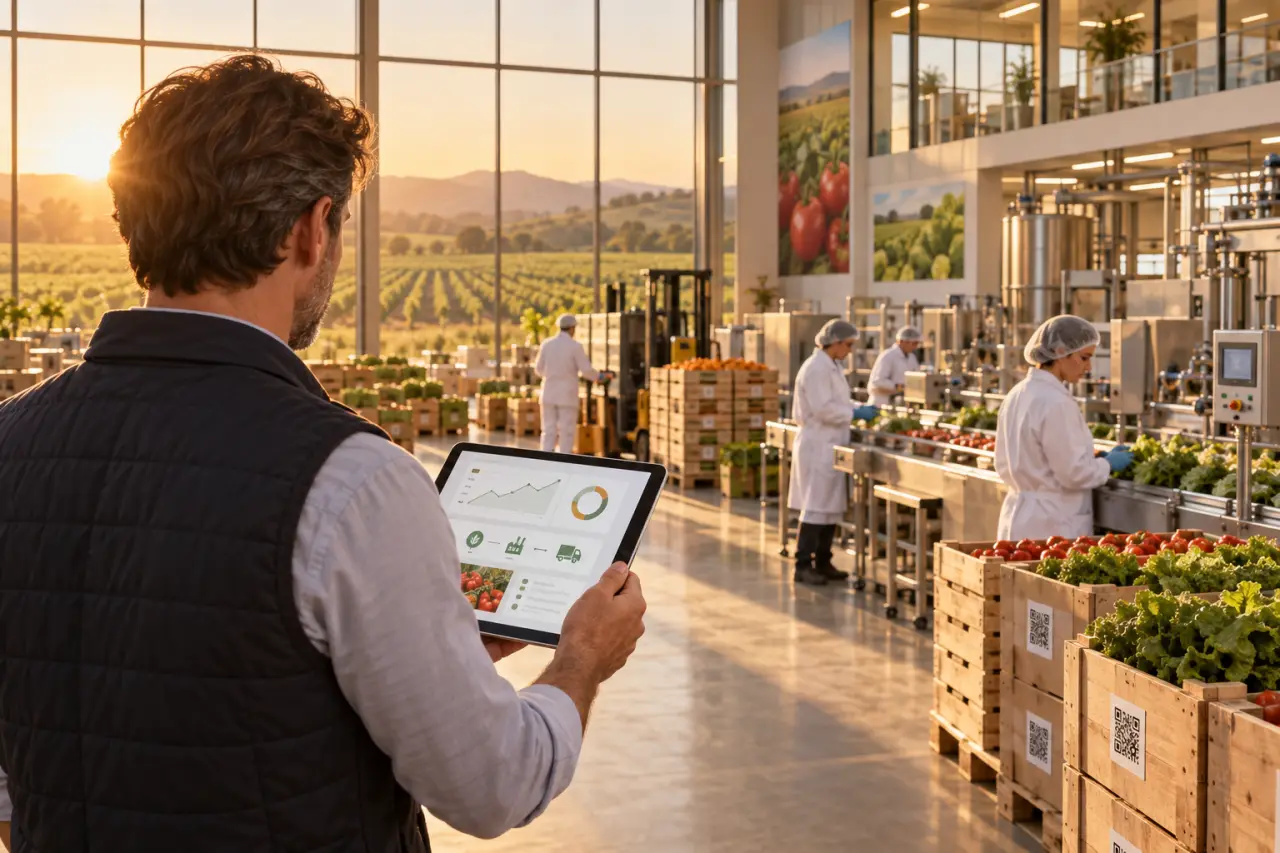 ERP agroalimentaire : fiabiliser les lots, la production et les marges